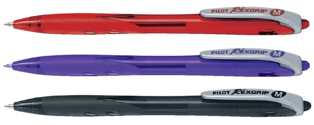 Balpen PILOT Begreen Rexgrip medium blauw 2