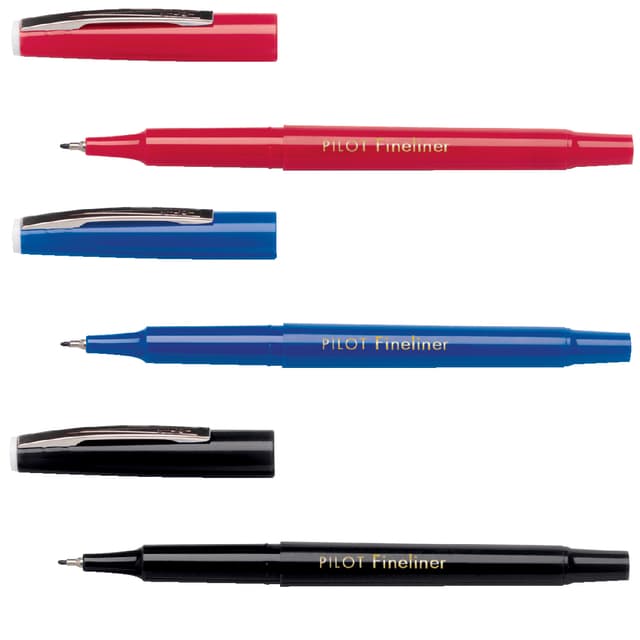 Fineliner PILOT fijn rood 2