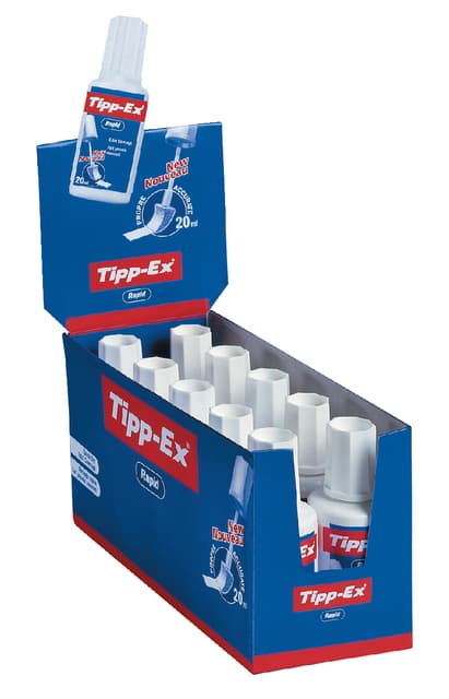 Correctievloeistof Tipp-ex Rapid 20ml 2