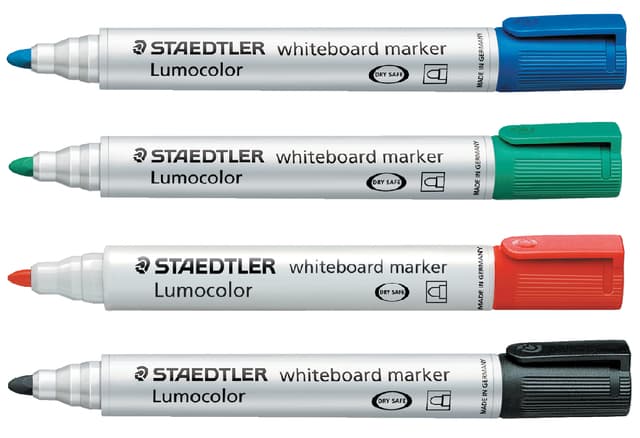 Whiteboardmarker Staedtler Lumocolor 351 rond rood 2mm 2