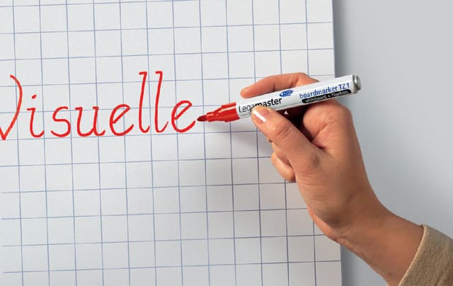 Whiteboardmarker Legamaster TZ 100 rond 1.5-3mm rood 2