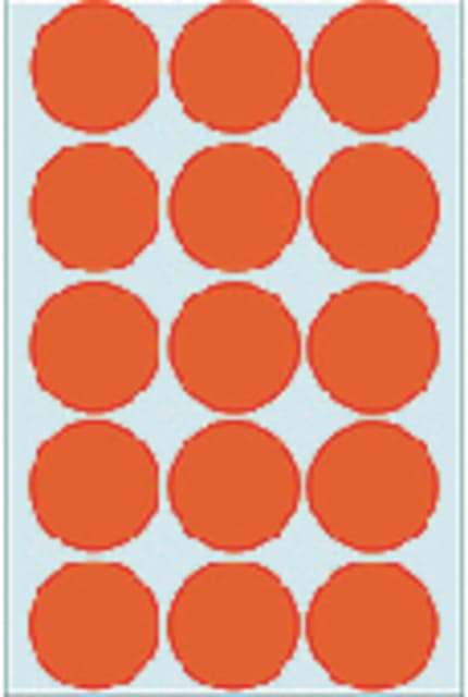 Etiket HERMA 2272 rond 32mm rood 480 stuks 3
