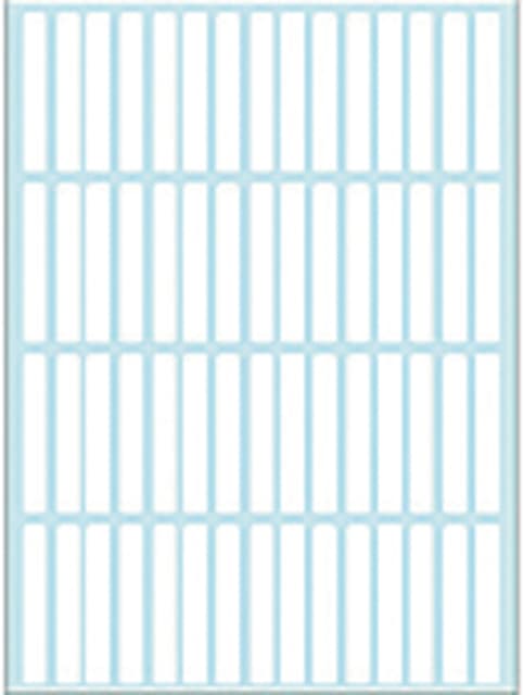 Etiket HERMA 2300 5x35mm wit 1920 stuks 2