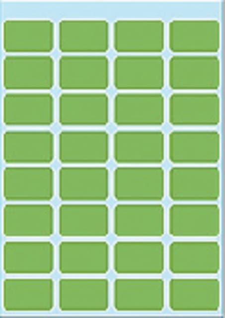 Etiket HERMA 3645 12x19mm groen 160 stuks