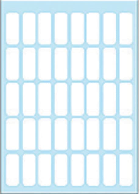Etiket HERMA 3721 8x20mm wit 280 stuks