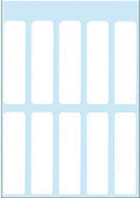 Etiket HERMA 3737 13x50mm wit 70 stuks