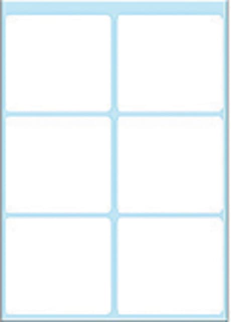 Etiket HERMA 3753 36x40mm wit 42 stuks