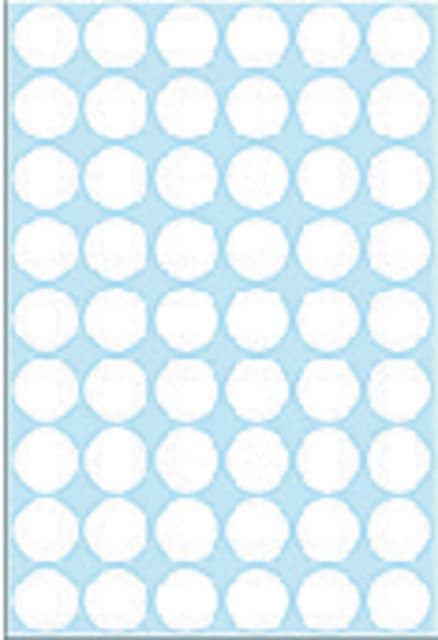 Etiket HERMA 2240 rond 16mm wit 1728 stuks 3