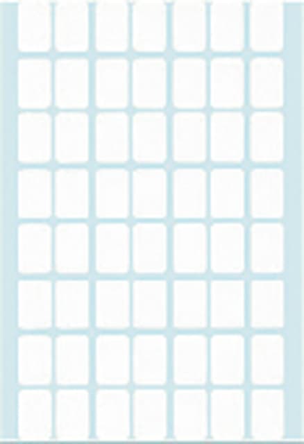Etiket HERMA 2340 12x18mm wit 1792 stuks 2