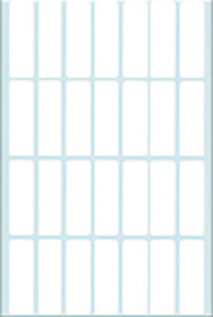 Etiket HERMA 2360 13x40mm wit 896 stuks 2