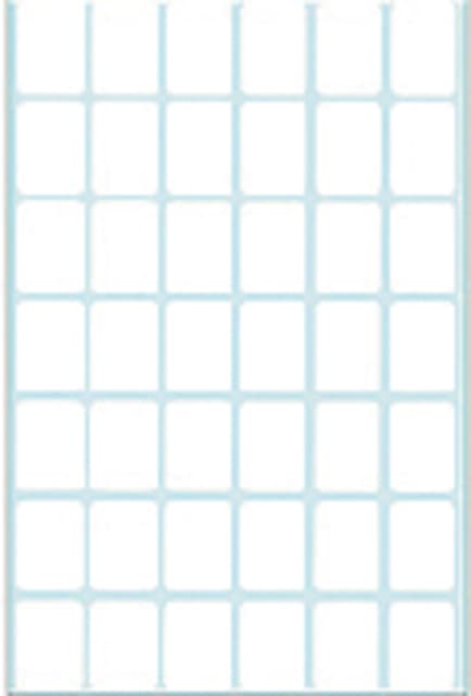 Etiket HERMA 2380 16x22mm wit 1344 stuks 2