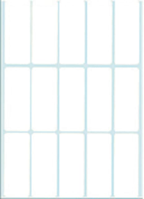 Etiket HERMA 2410 20x50mm wit 480 stuks 2