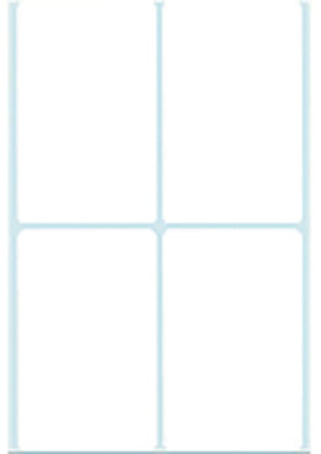 Etiket HERMA 2490 52x82mm wit 128 stuks 2