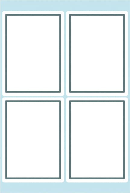Etiket HERMA 5713 40x55mm schrift grijs kader 24 stuks 2