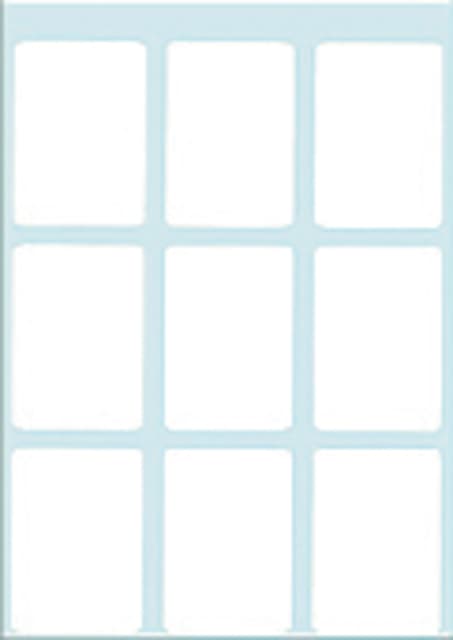 Etiket HERMA 3752 24x35mm wit 63 stuks