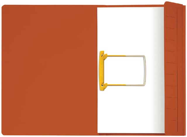 Combimap Secolor folio 1 klep recycled 250gr rood 2