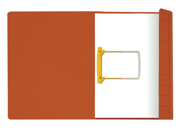 Clipmap Secolor A4 100% gerecycled karton 250gr rood verpakt per 10 stuks