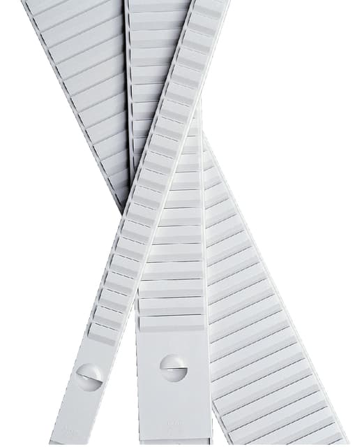 Planbordelement Djois formaat 2 48mm 35 sleuven grijs 2