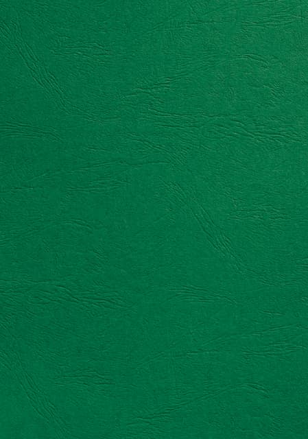 Voorblad GBC A4 lederlook groen 100 stuks