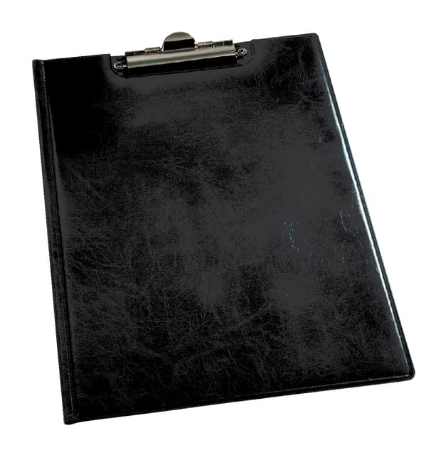 Klembordmap Durable 2355 A4 met kopklem en insteek zwart