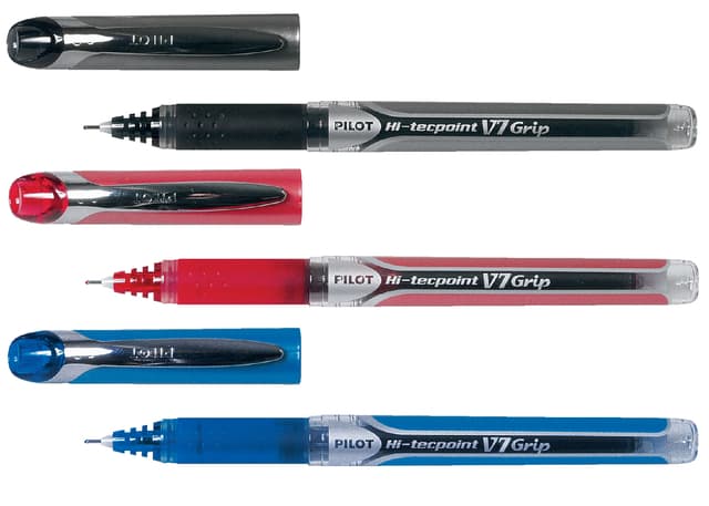 Rollerpen PILOT Hi-Tecpoint Grip V7 medium zwart 2