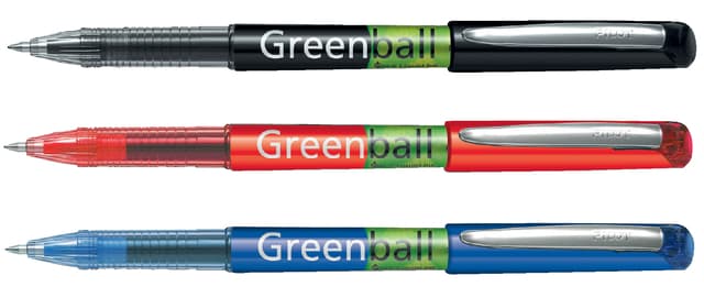Rollerpen PILOT Greenball Begreen medium zwart 2
