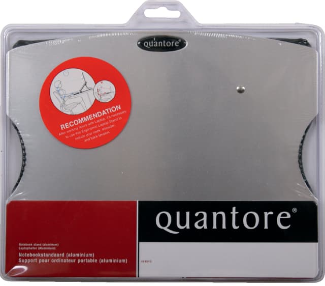 Laptopstandaard Quantore verstelbaar aluminium 3