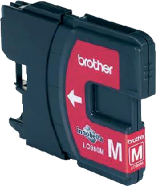 Inktcartridge Brother LC-980M rood 2