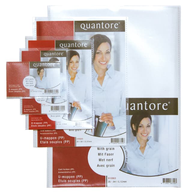 Insteekmap U-model Quantore A5 PP 0.12mm 25 stuks 3