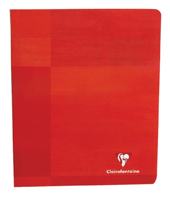Schrift Clairefontaine 165x210mm lijn 72 pagina's 80gr assorti 4