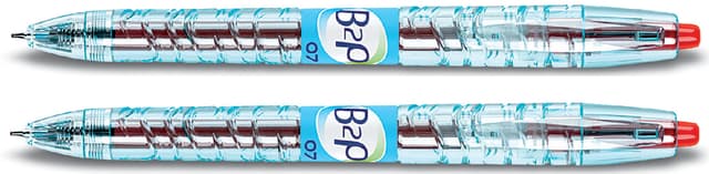 Gelschrijver PILOT Begreen B2P medium rood
