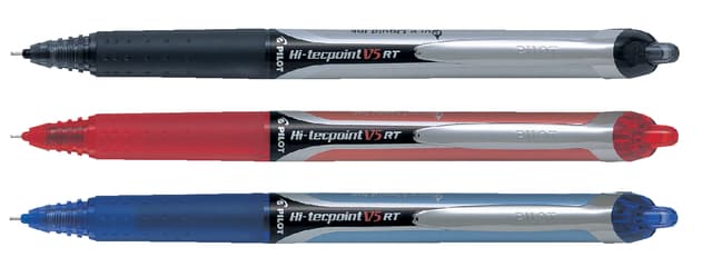 Rollerpen PILOT Hi-Tecpoint V5 RT fijn rood 2