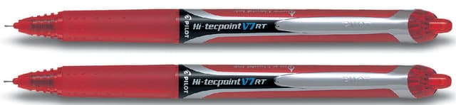 Rollerpen PILOT Hi-Tecpoint V7 RT medium rood