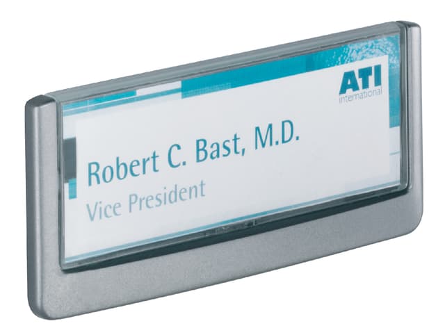 Deurbordje Durable Click sign 149x52,5mm grafiet