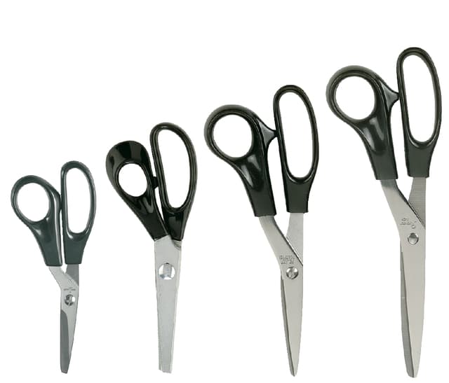 Schaar Quantore 140mm +plastic handvat zwart 2