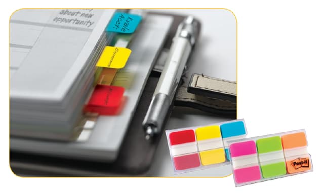 Indextabs Post-it 686PGO 25x38mm strong assorti 66 tabs 3
