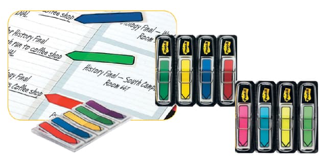 Indextabs Post-it 684 11.9x43.1mm pijl assorti 96 tabs 2