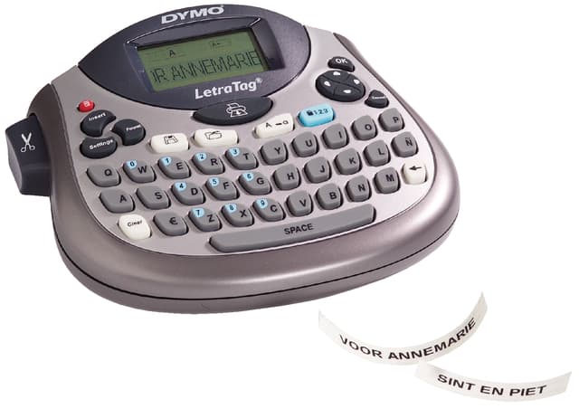 Labelprinter Dymo LetraTag 100T qwerty 12mm zilver 2