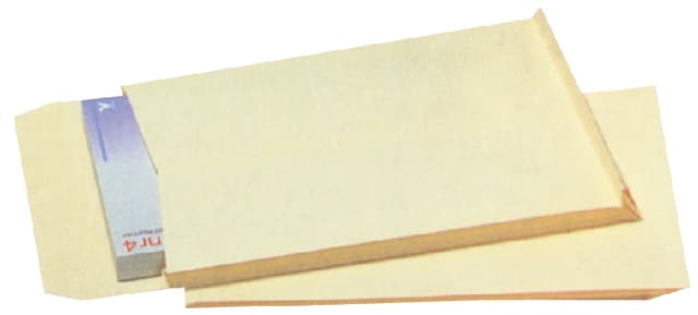 Envelop Quantore monsterzak 229x324x38mm zelfklevend creme 125 stuks 2