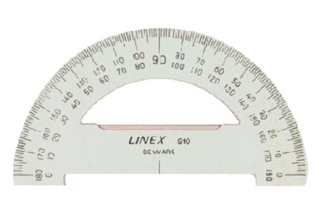 Gradenboog Linex 910 diameter 10cm 180graden transparant