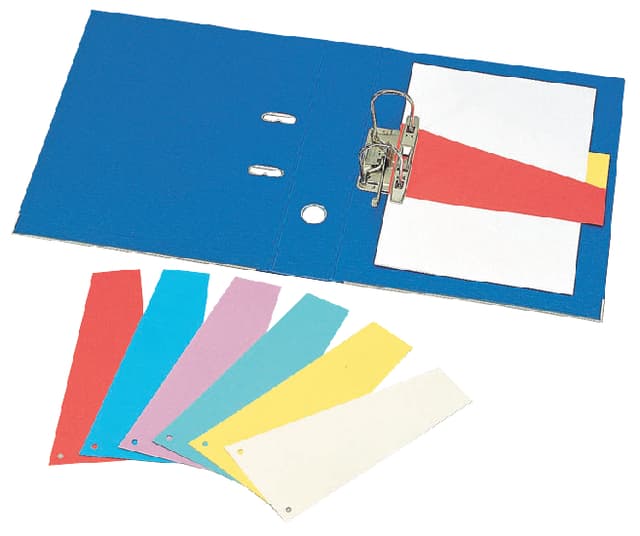 Scheidingsstrook Oxford trapezium 240x105/55mm 190gr blauw 100 stuks 4