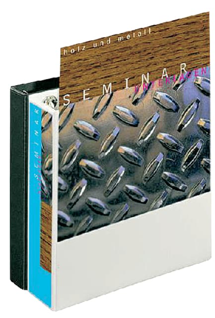 Presentatieringband Esselte Essentials panorama A4 4-rings D-mechaniek 40mm wit 3