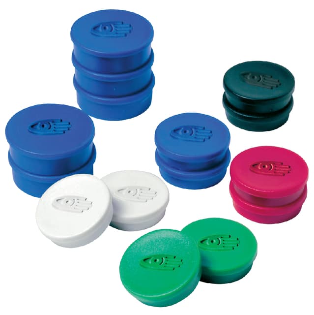 Magneet Legamaster 20mm 250gr rood 10 stuks 2