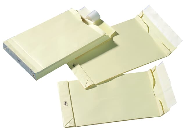 Envelop Quantore monsterzak 229x324x38mm zelfklevend creme 125 stuks 3