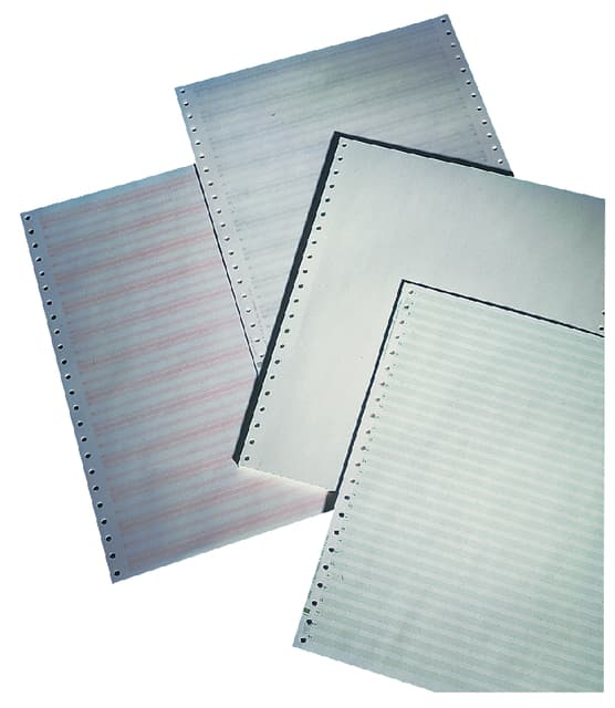 Computerpapier 240x12" blanco LP 2V 60/57gr 1000 vel 2