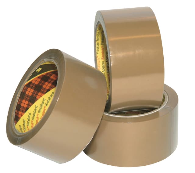 Verpakkingstape Scotch 3095 50mmx66m bruin 2