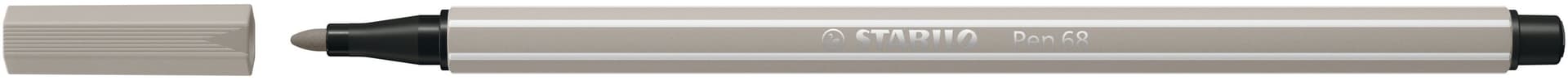 Viltstift STABILO Pen 68/93 medium warm grijs