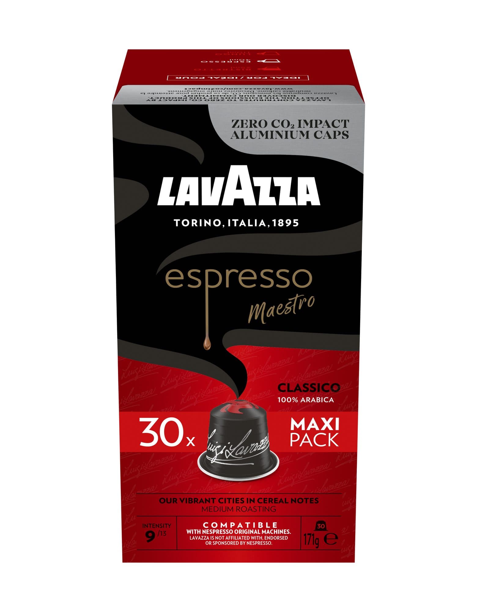 Koffiecups Lavazza espresso Classico 30 stuks
