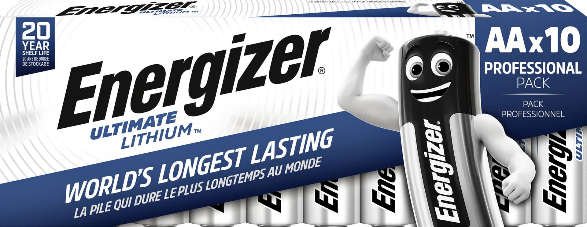 Batterij Energizer Ultimate Lithium 10x AA