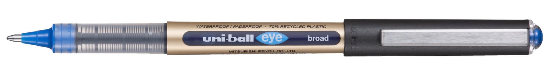 Rollerpen Uni-ball Eye eco 150E breed blauw